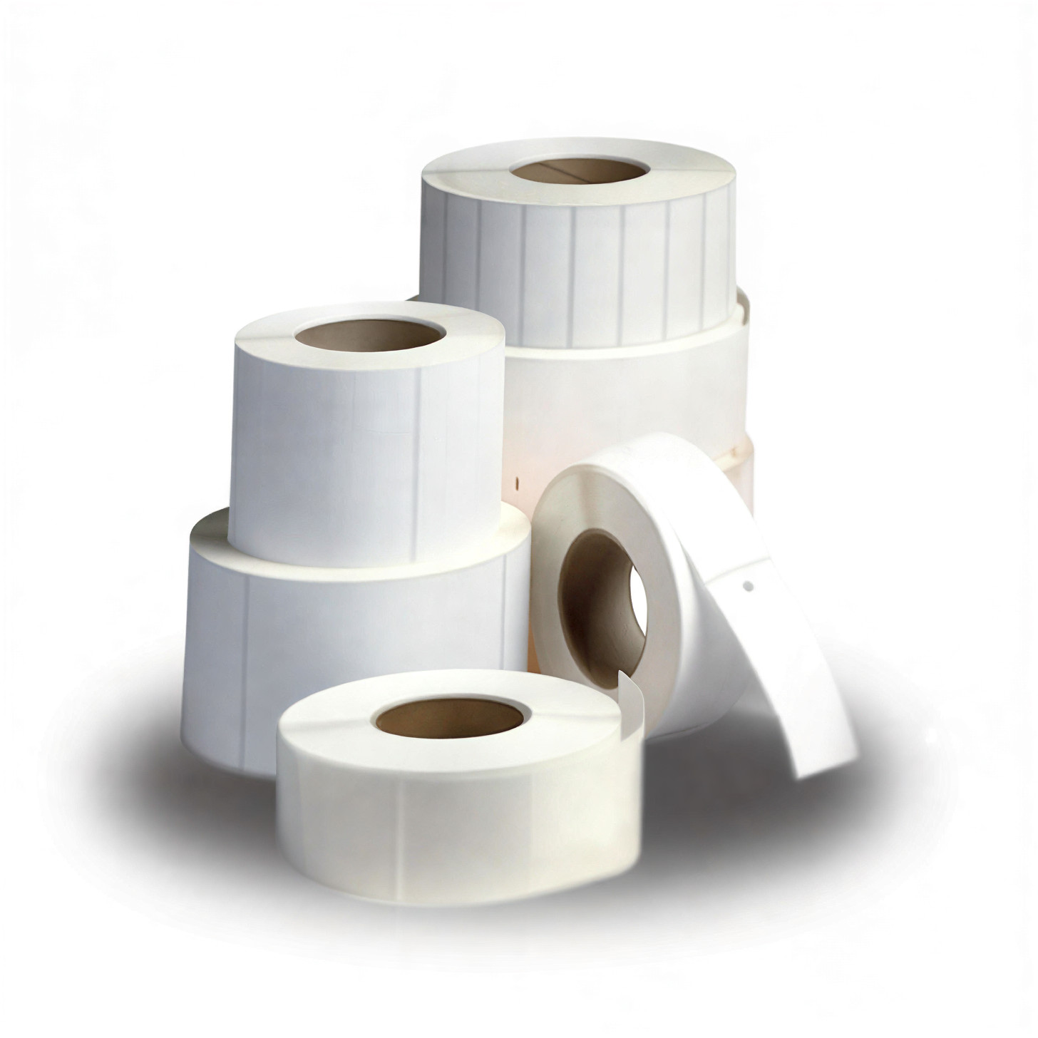 Printer Labels Zebra 3007205-T White Ø 25 mm (4 Units)